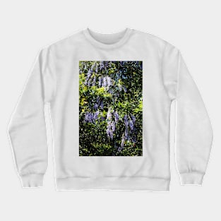 Cascade Of Wisteria Crewneck Sweatshirt